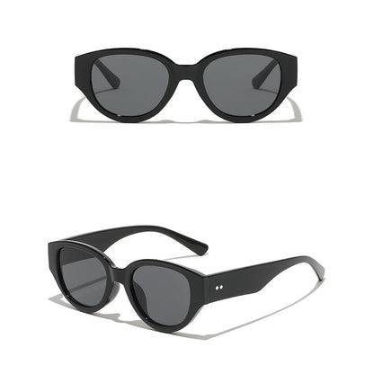 Damen-Sonnenbrille Techsuit 17002, Schwarz