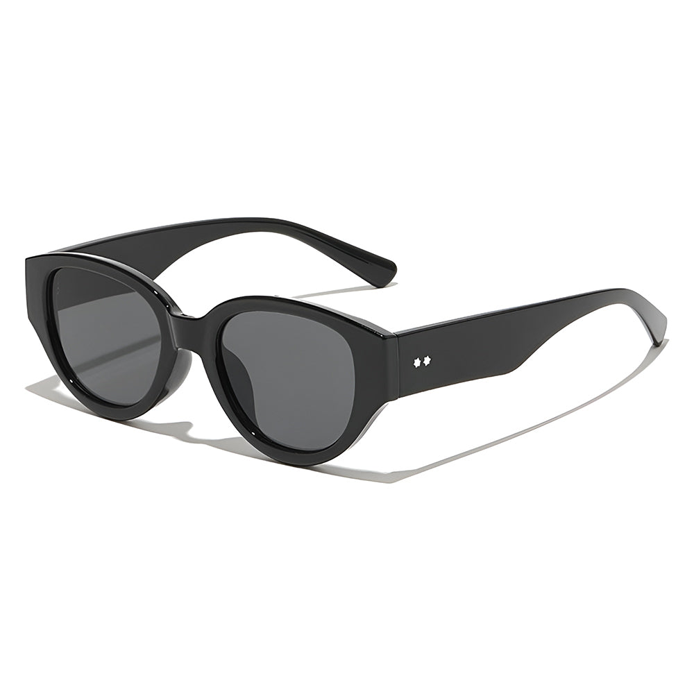 Damen-Sonnenbrille Techsuit 17002, Schwarz