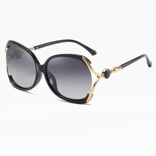 Lunettes de Soleil Femme Techsuit 1722, Polarisées, Protection UV, Noir Gris