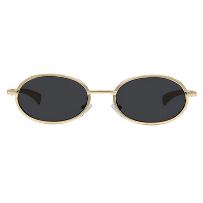 Damen-Sonnenbrille Techsuit 3220, Gold Schwarz