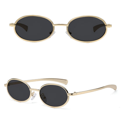 Damen-Sonnenbrille Techsuit 3220, Gold Schwarz