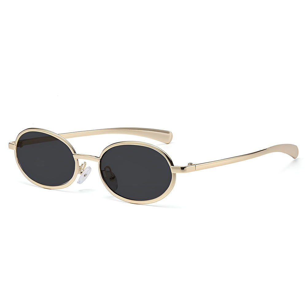Damen-Sonnenbrille Techsuit 3220, Gold Schwarz