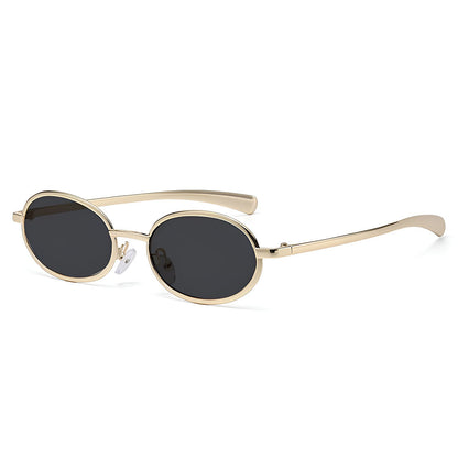 Damen-Sonnenbrille Techsuit 3220, Gold Schwarz