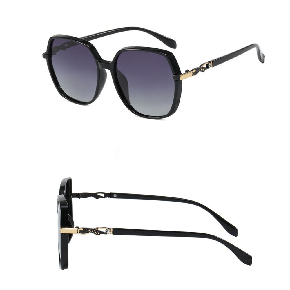 Damen-Sonnenbrille Techsuit 5223, polarisiert, UV-Schutz, Grau Rosa
