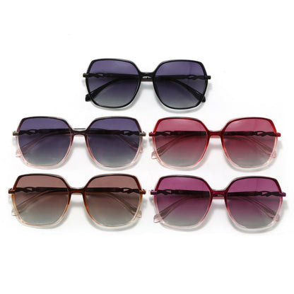 Damen-Sonnenbrille Techsuit 5223, polarisiert, UV-Schutz, Grau Rosa