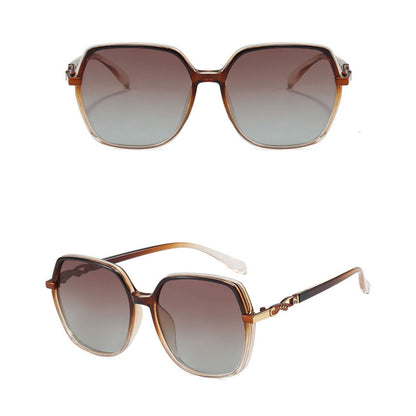 Damen-Sonnenbrille Techsuit 5223, polarisiert, UV-Schutz, braun