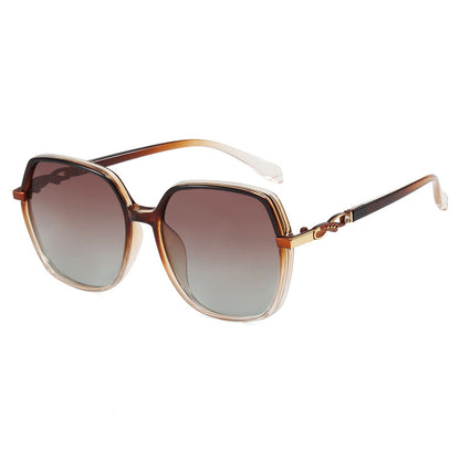 Damen-Sonnenbrille Techsuit 5223, polarisiert, UV-Schutz, braun