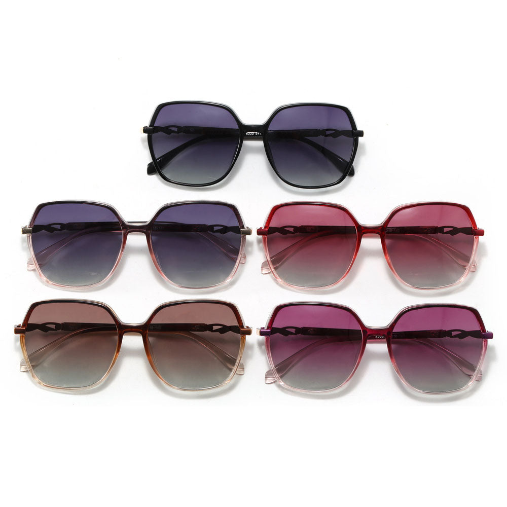 Damen-Sonnenbrille Techsuit 5223, polarisiert, UV-Schutz, braun