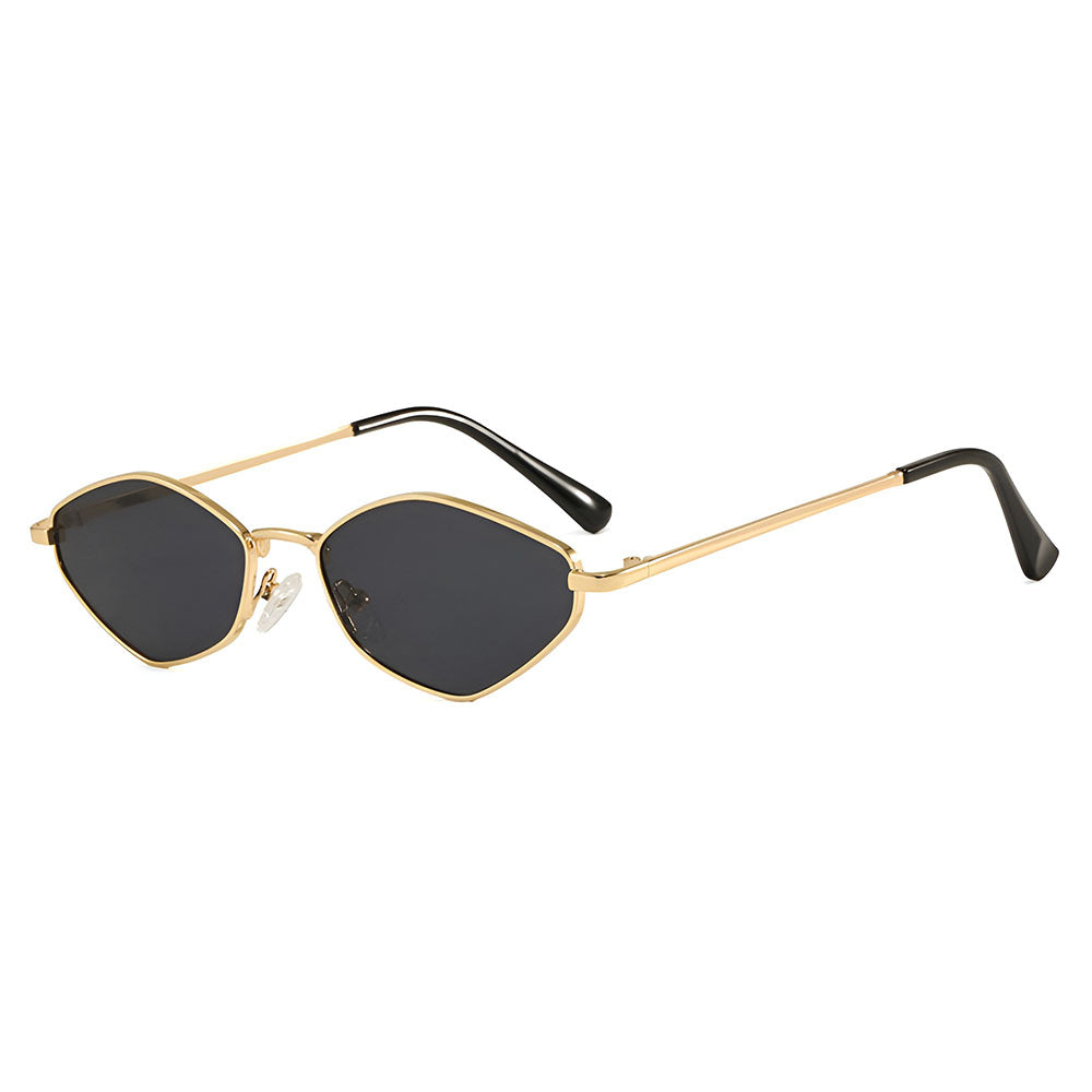Damen-Sonnenbrille Techsuit 6206, Gold Schwarz
