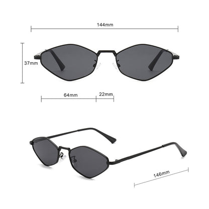 Damen-Sonnenbrille Techsuit 6206, Gold Schwarz