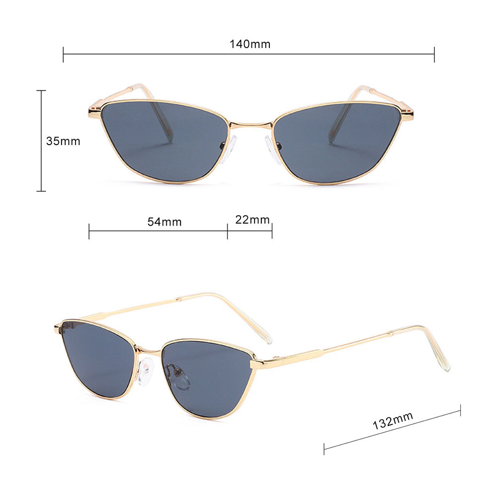 Damen-Sonnenbrille Techsuit 622, Goldfarben