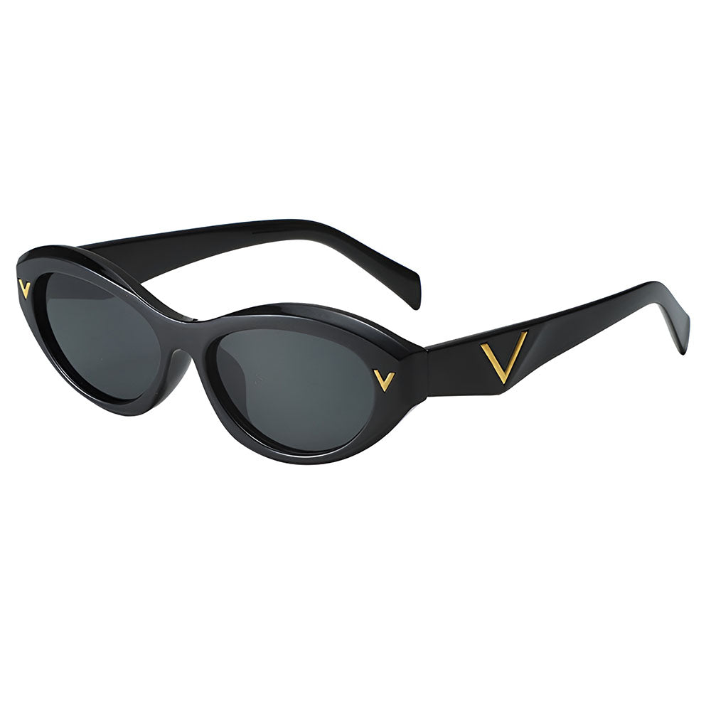 Damen-Sonnenbrille Techsuit 77115, Schwarz