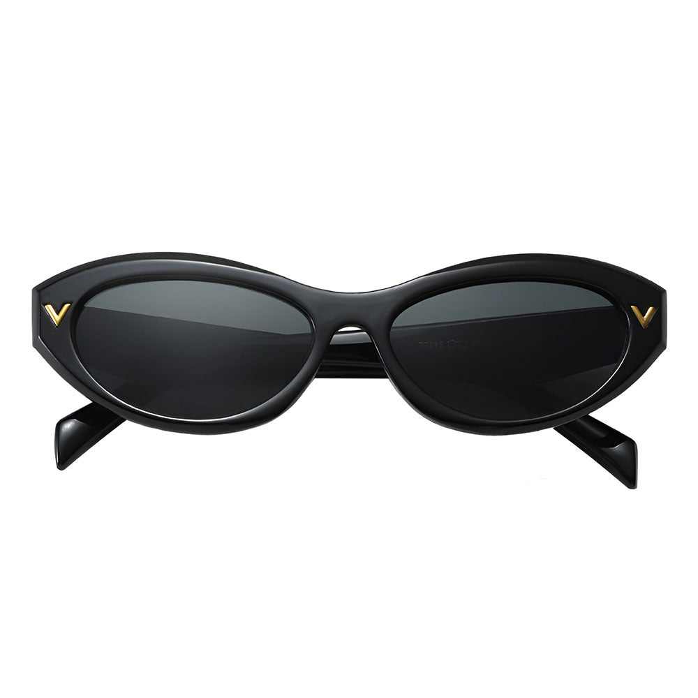 Damen-Sonnenbrille Techsuit 77115, Schwarz