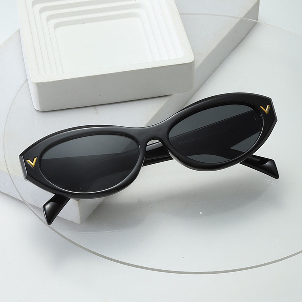 Damen-Sonnenbrille Techsuit 77115, Schwarz