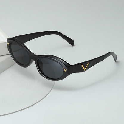 Damen-Sonnenbrille Techsuit 77115, Schwarz