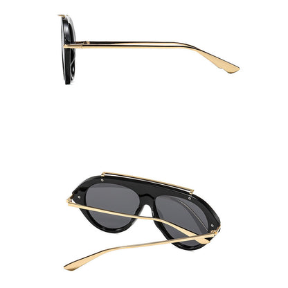 Damen-Sonnenbrille Techsuit 8092, Schwarz