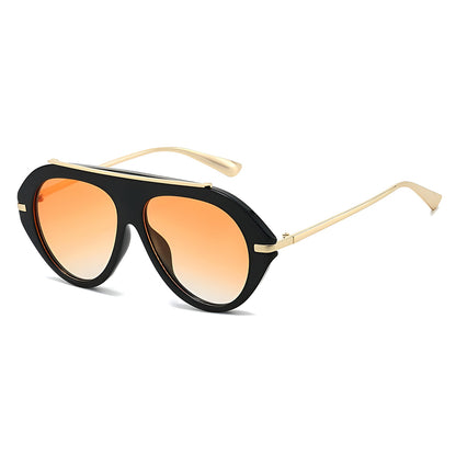 Damen-Sonnenbrille Techsuit 8092, Schwarz Orange