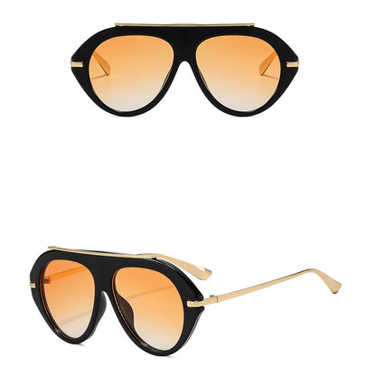 Damen-Sonnenbrille Techsuit 8092, Schwarz Orange