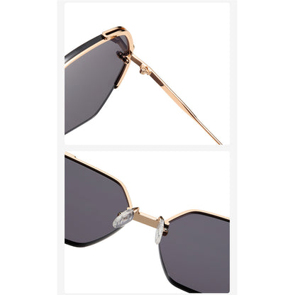 Damen-Sonnenbrille Techsuit 8561, Silber Blau