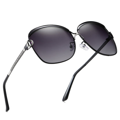 Lunettes de Soleil Femme Techsuit 8702, Polarisées, Protection UV, Noires