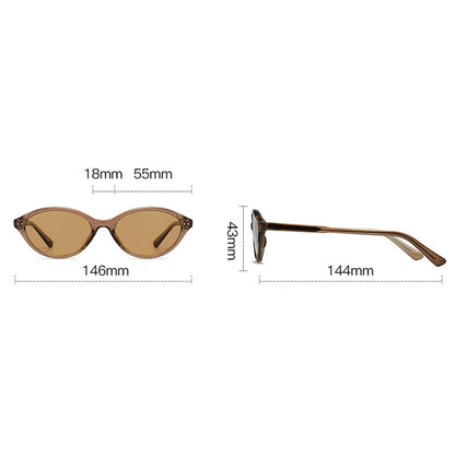Damen-Sonnenbrille Techsuit 99034, Braun