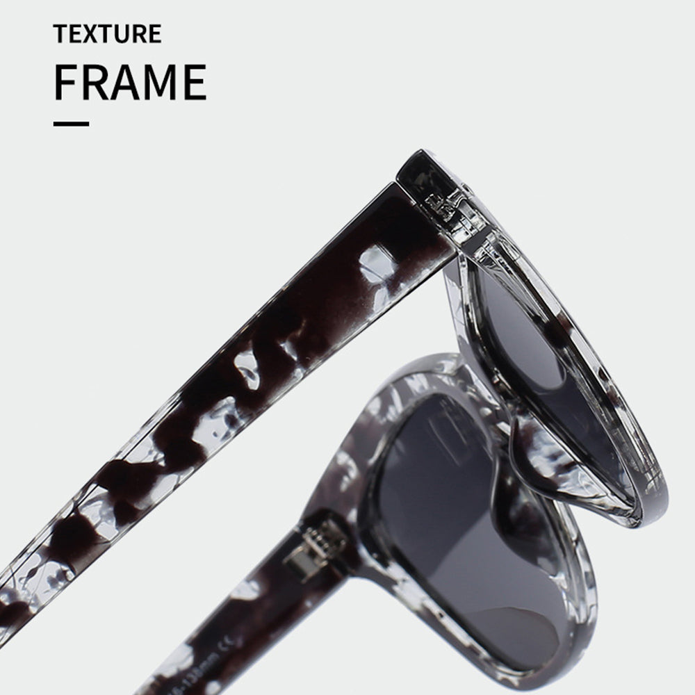 Damen-Sonnenbrille Techsuit OD8155-C3, polarisiert, UV-Schutz, Schwarz Braun