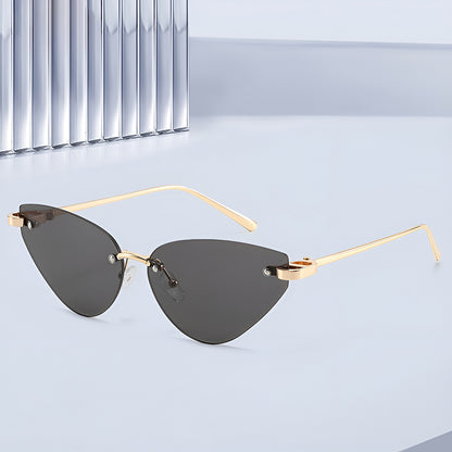 Damen-Sonnenbrille Techsuit S099, Gold Braun