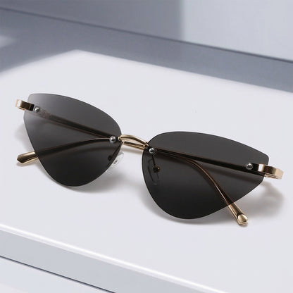 Damen-Sonnenbrille Techsuit S099, Gold Braun