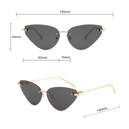 Damen-Sonnenbrille Techsuit S099, Gold Braun
