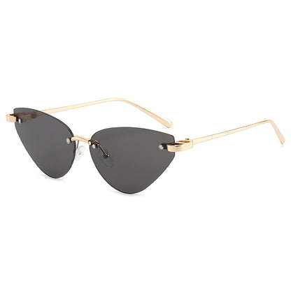 Damen-Sonnenbrille Techsuit S099, Gold Schwarz
