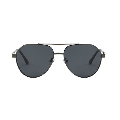 Unisex Techsuit 8622 Sonnenbrille, polarisiert, UV-Schutz, Dunkelgrau