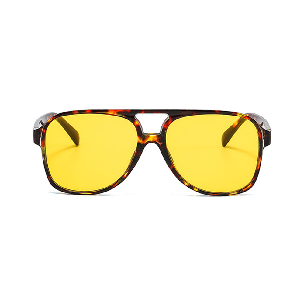 Lunettes de Soleil Unisexes Techsuit 98061, Protection UV, Jaunes