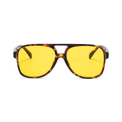 Lunettes de Soleil Unisexes Techsuit 98061, Protection UV, Jaunes