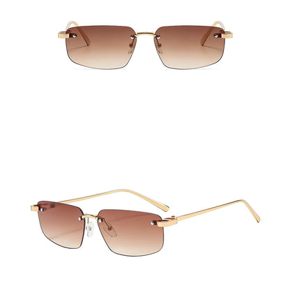 Unisex-Sonnenbrille Techsuit S098, Gold Hellbraun