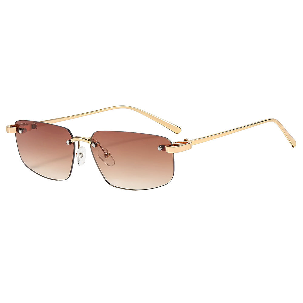 Unisex-Sonnenbrille Techsuit S098, Gold Hellbraun