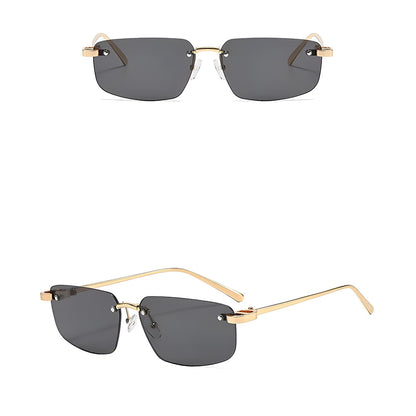 Unisex Techsuit S098 Sonnenbrille, Schwarz-Gold