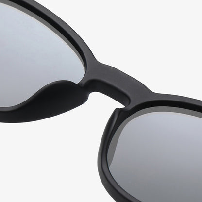 Unisex Sonnenbrille Techsuit TR7545, polarisiert, UV-Schutz, Braun