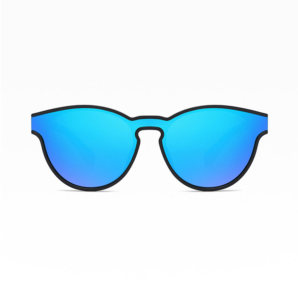 Lunettes de Soleil Unisex Techsuit TR7545, Polarisées, Protection UV, Noir Bleu Vert