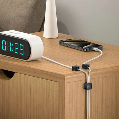 Baseus Lite Magnetic Kabelorganisator, Set 3 Stück, Schwarz B01331106111-00