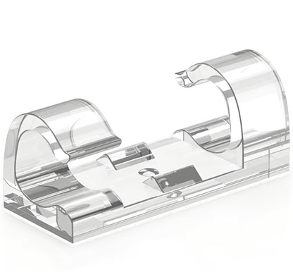 Kabelorganisator CableCreation CT1001, 50 Stück Set, Transparent