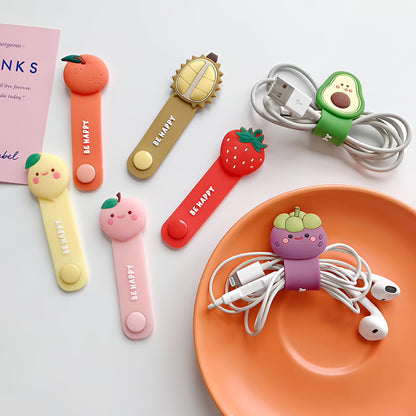 Kabelorganizer OEM Pixie Strawberry, Mehrfarbig