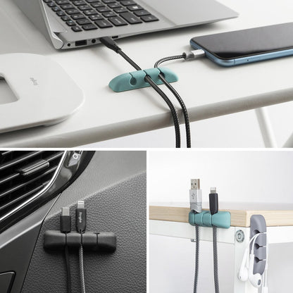 Kabelorganisator Ringke, Set 4 Stück, Verschiedene Farben