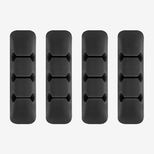 Organisateur de câbles Ringke, Set de 4 pièces, Noir
