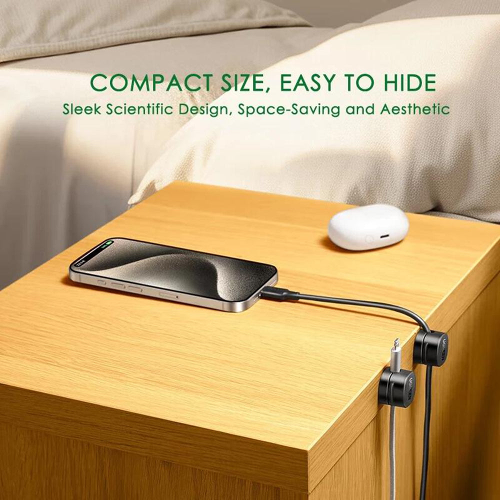 Organisateur de câbles UGREEN LP886, Set 3 Pièces, Noir