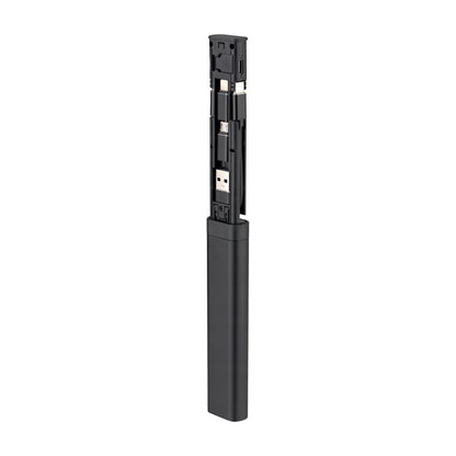 Organizer mit Zubehör / Kartenleser Qualo QZS-P-01, Schwarz