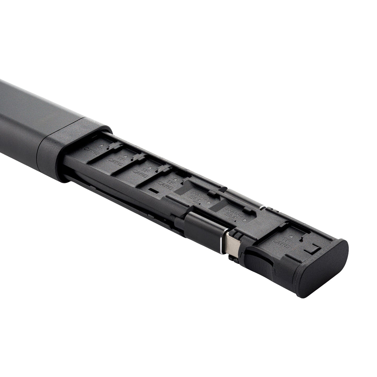 Organizer mit Zubehör / Kartenleser Qualo QZS-P-01, Schwarz