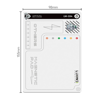 Pad Magnétique pour Vis Luowei LW-334