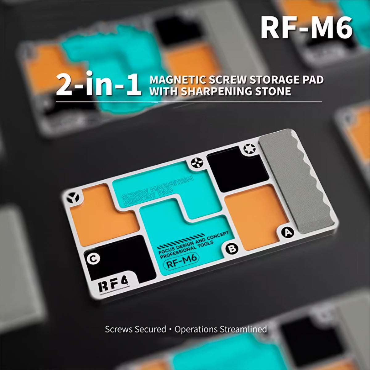 Tampon Magnétique pour Vis RF4 RF-M6