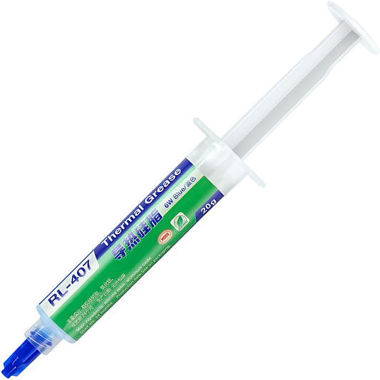 Pâte Thermoconductrice Relife RL-407, Type Seringue, 20g, Bleue