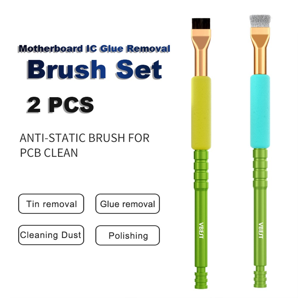 Antistatische Bürste VBest VBST-81, 2in1